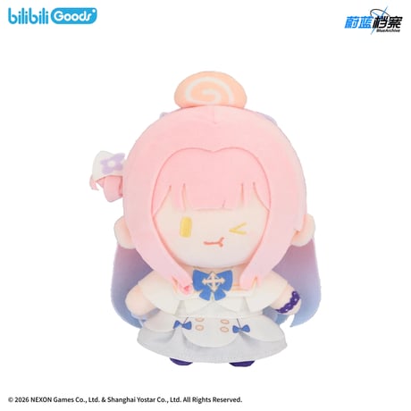 【ブルアカ】bilibiliGoods コラボ TOP頂宝 ぬいぐるみ 89元 （予約160日以内発送）