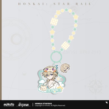 【崩スタ公式店】男子宿舎 等身 アクリル チャーム 38元