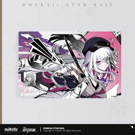 【崩スタ公式店】アッハ全宇宙 アクリルプレート 58元 （予約200日以内発送）