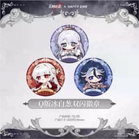 【無期迷途】 HAPPY ZOO コラボ ちびキャラ 缶バッジ 20元 (予約70日以内発送)