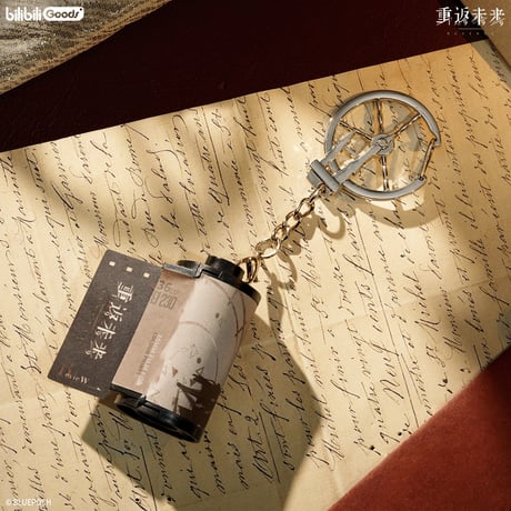 【重返未来1999】bilibili コラボ 箱中假面 フィルム風 キーホルダー 45元