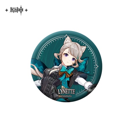 【原神公式店】ファデュイ 缶バッジ 12元