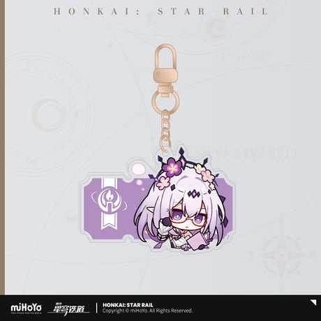 【崩スタ公式店】パム展覧会 ちびキャラ アクリルキーホルダー B 28元