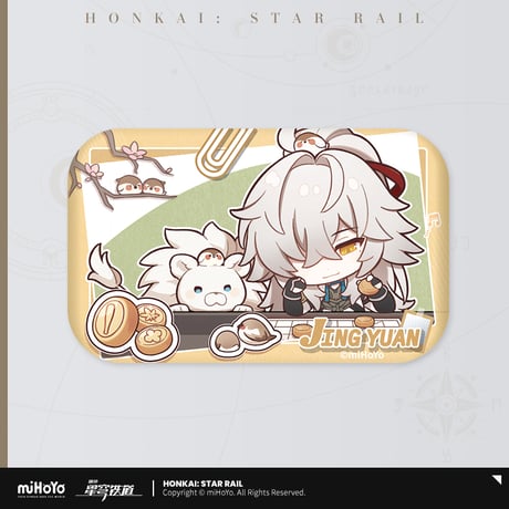 【崩スタ公式店】パム留影簿 缶バッジ A 15元 （予約200日以内発送）