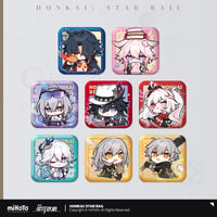 【崩スタ公式店】パム展覧会 スクエア 缶バッジ C 15元