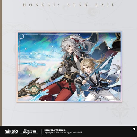【崩スタ公式店】星間旅行 アクリル色紙 48元