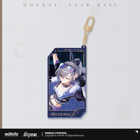 【崩スタ公式店】群星邀約 流砂 キーホルダー A 40元