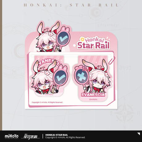 【崩スタ公式店】パム展覧会 ソフトマグネット 20元