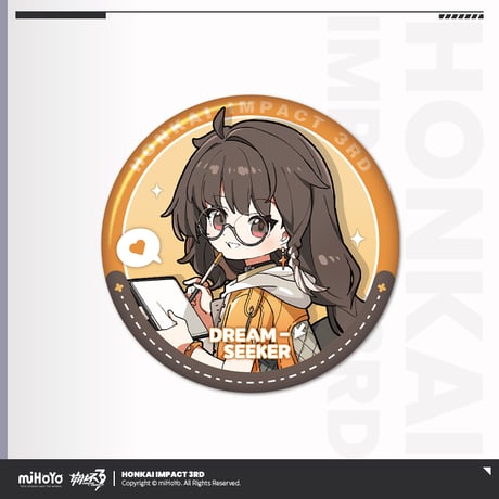 【崩壊3rd公式店】第2部 ちびっこ 缶バッジ 15元