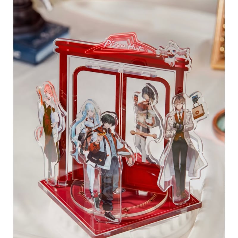 鳴潮　ピザハット　コラボ　 5点セット　蓄音機　デバイス　アクリルスタンド Amazon.co.jp: 鳴潮 コラボ 5点セット 蓄音機 デバイス アクリル