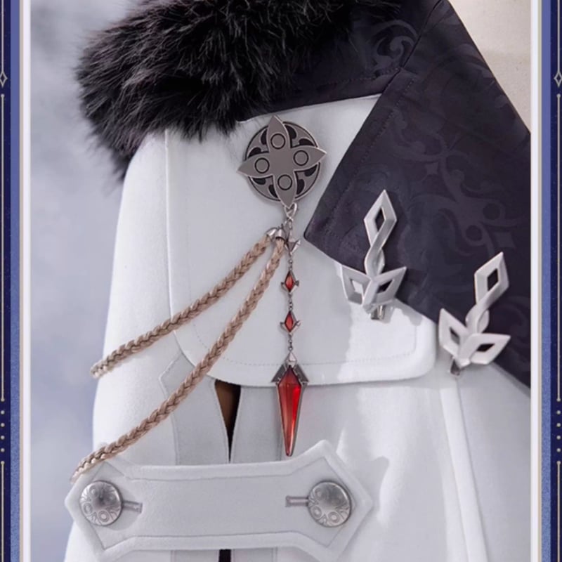 原神公式店】霜痕与権焔 ブローチ 109元 （予約2026年2上発送） | ちゃぱん