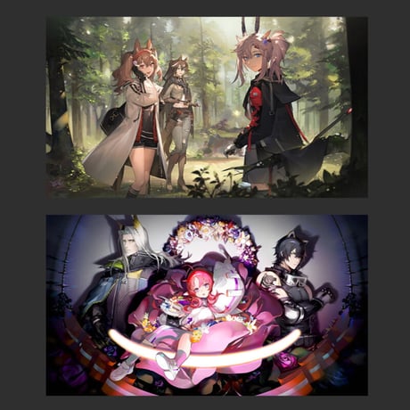 【公式認定店】明日方舟 記念挿絵集 Vol.2 88元