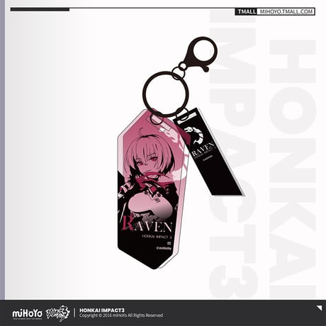 【崩壊3rd公式店】 線画 アクリルキーホルダー 28元