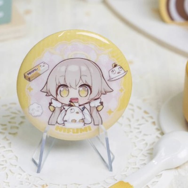 ブルアカ公式店】2505 キヴォトス 美食知音 SD 缶バッジ 単品 15元