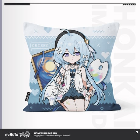 【崩壊3rd公式店】ちびっこ英傑 クッション 60元