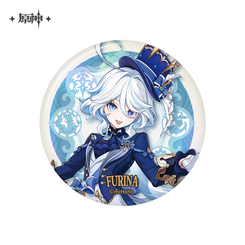 原神公式店】フォンテーヌ 缶バッジ 12元 | ちゃぱん
