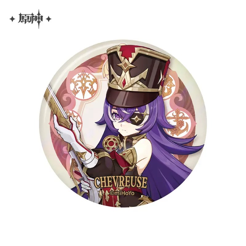 原神 リネ フォンテーヌ展 缶バッジ 原神 フォンテーヌシリーズ キャラクター缶バッジ リネット Genshin 原