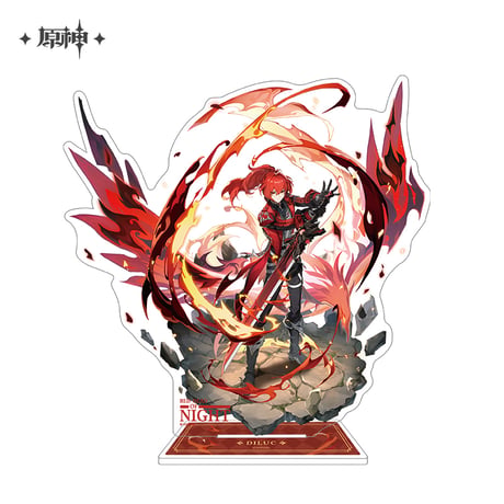 【原神公式店】テイワット ファッション アクリルスタンド 49元