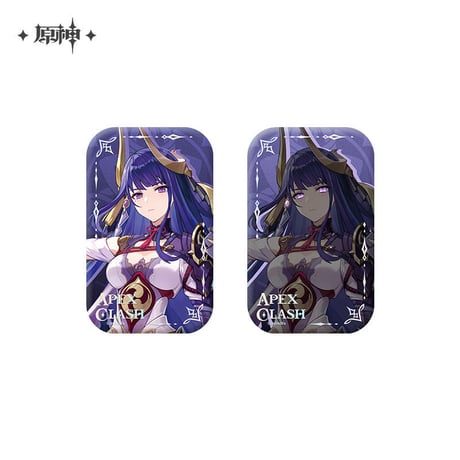 【原神公式店】鏖戦の頂  缶バッジ 18元 （予約11上発送）