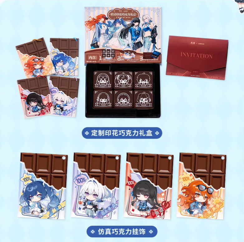 鳴潮】中国 ローソン コラボ 共鳴邂逅 チョコレート セット 29元（EMS