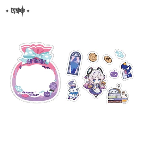 【原神公式店】幽夜綺想 フレークシール 24元