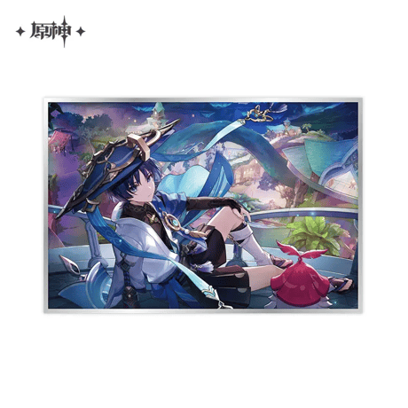 【原神公式店】キービジュアル アクリル色紙 48元