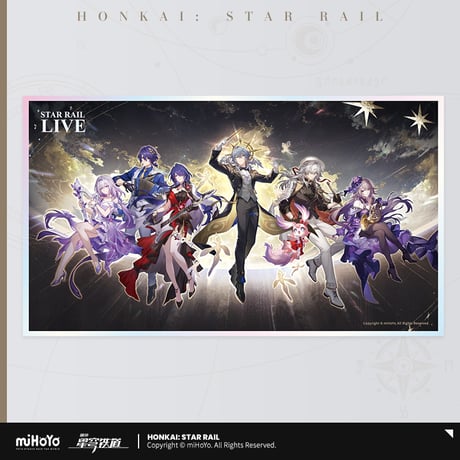 【崩スタ公式店】星鉄LIVE PET 色紙 35元