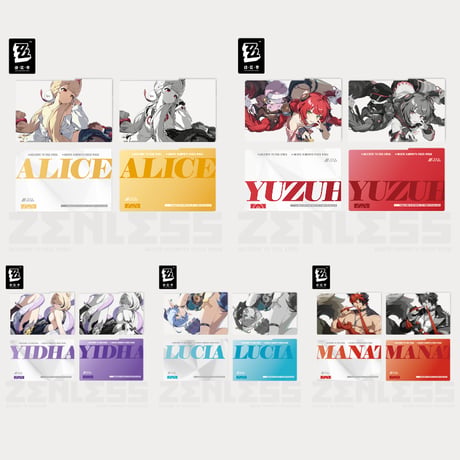 【ゼンゼロ公式店】影画 アクリルフレーム用 交換カード 怪啖屋 38元