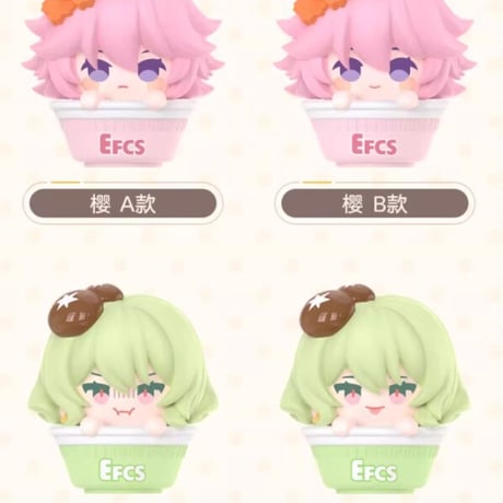 【崩壊3rd公式店】カップ麺 ぷち フィギュア 第1弾 セット 278.6元