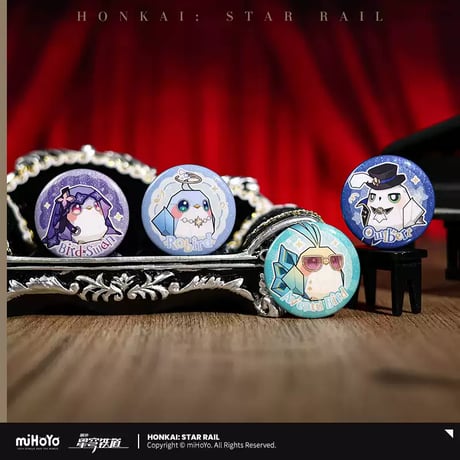【崩スタ公式店】 ミスターフク郎の客室 ミニ 缶バッジ セット 32元