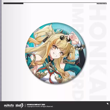 【崩壊3rd公式店】第二部 立ち絵 缶バッジ 15元
