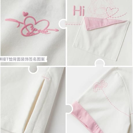 【崩スタ公式店】キュレネ Tシャツ ポケット付き 149元 （予約11下発送）