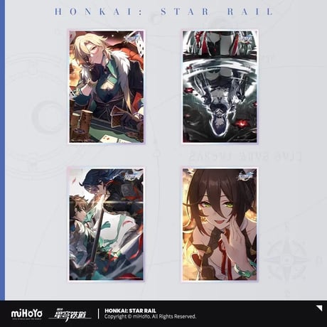 【崩スタ公式店】光円錐 アクリル色紙 A 48元