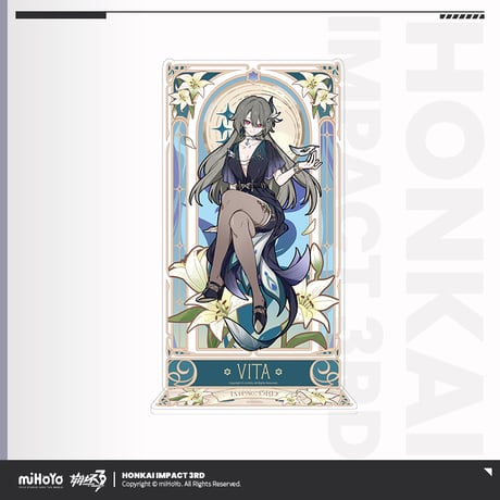 【崩壊3rd公式店】夜綻芳華 アクリルスタンド 49元 (予約200日以内発送)