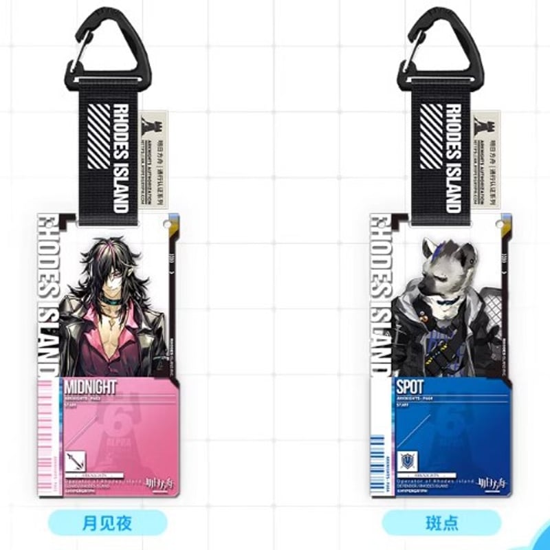 アークナイツ 明日方舟 アクリルキーホルダー W 通行認証 セット ② fit=scale-down,w=1200