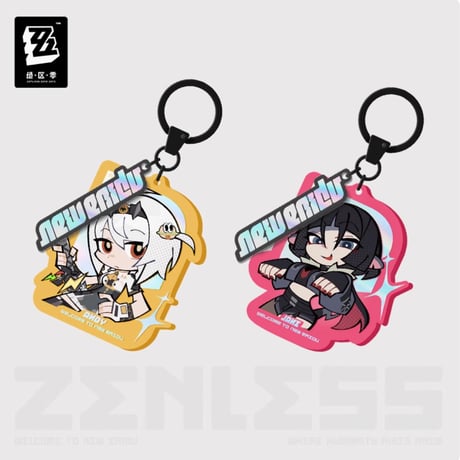 ゼンレスゾーンゼロ オボルス小隊 キーホルダー】キャラ一覧☆おなまえ