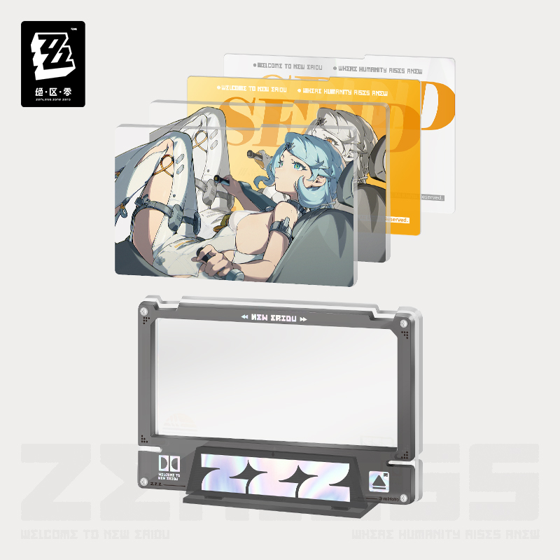 小学館 - 超限定品！ ゼロの執行人 額入りアートセット ゼンゼロ公式店】影画 アクリルカード＆フレーム オボルス小隊