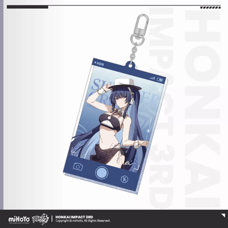 【崩壊3rd公式店】悠遊夏日 キーホルダー 第3弾 38元