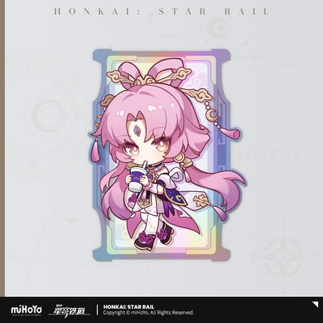 【崩スタ公式店】列車周遊記 ちびキャラ ホロカード 10元