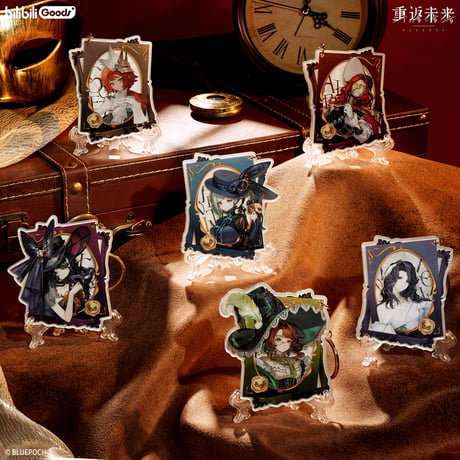 【重返未来1999】bilibili コラボ 箱中假面 アクリル キーホルダー 49元