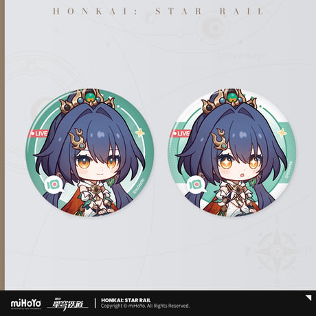 【崩スタ公式店】 ミスターフク郎の客室 缶バッジセット B 30元 （予約200日以内発送）