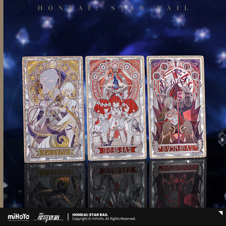 【崩スタ公式店】如我所書 ホロカード 単品 19.9元 （予約200日以内発送）