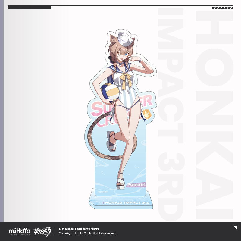崩壊3rd 悠遊夏日 第1.3弾 シリーズ アクリルスタンド セット 崩壊3rd公式店】悠遊夏日 十三英傑 アクリルスタンド 48元