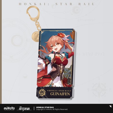 【崩スタ公式店】虚無運命 アクリルキーホルダー 32元