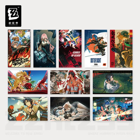 【ゼンゼロ公式店】RandomPlay 録像帯 ポスター 第四弾 28元