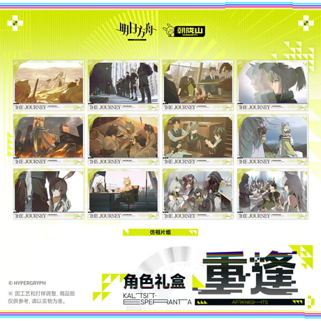 【明日方舟公式店】2605 7周年記念 重逢 グッズBOX 159元 （予約170日以内発送）
