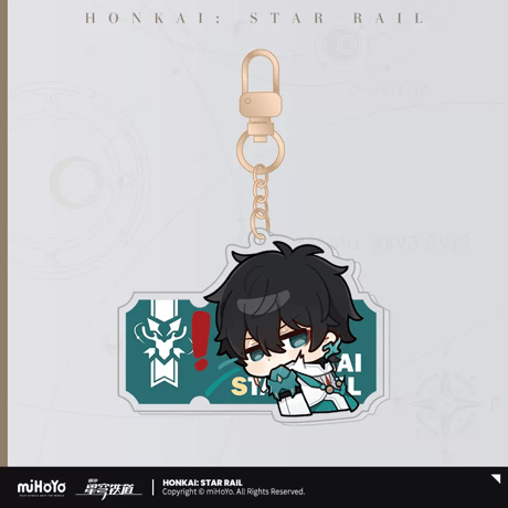 【崩スタ公式店】パム展覧会 ちびキャラ アクリルキーホルダー A 28元