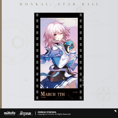 【崩スタ公式店】群星邀約 フィルム型 カード A 9.9元