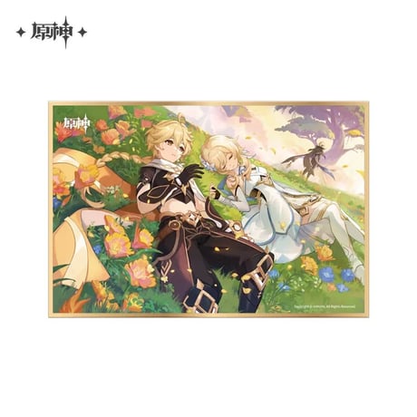 【原神公式店】キービジュアル 色紙 28元