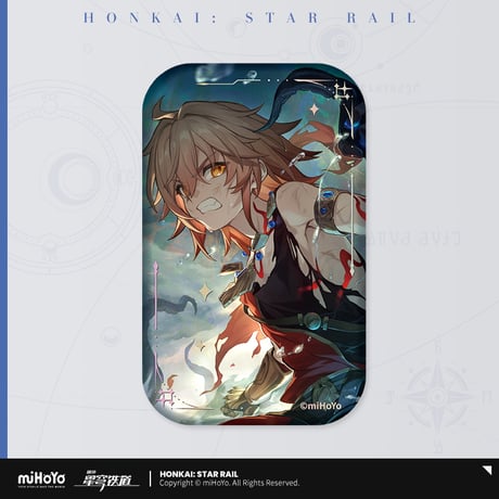 【崩スタ公式店】光円錐 スクエア 缶バッジ C 15元